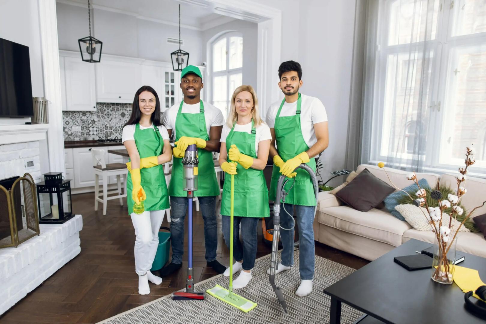 Professional cleaning team - Precision Clean Texas