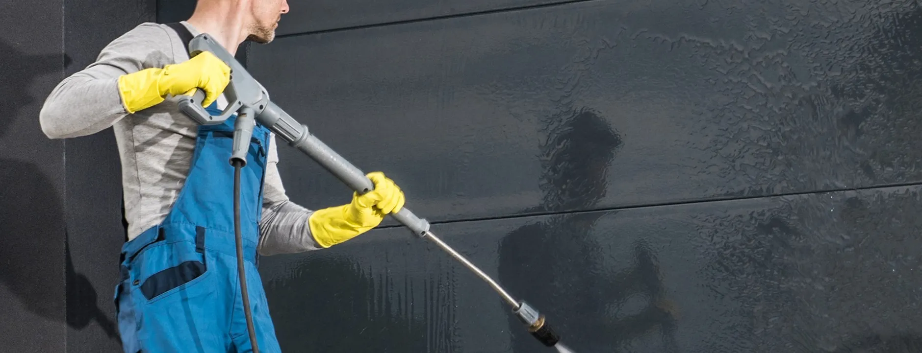 Siding cleaning